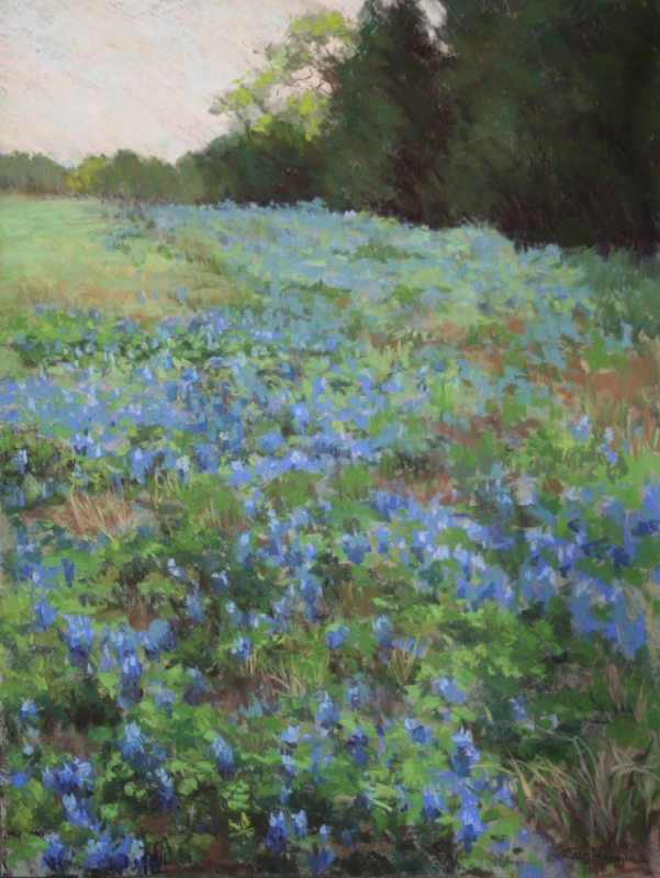 Blue Haven spring by artist Jan Frazier